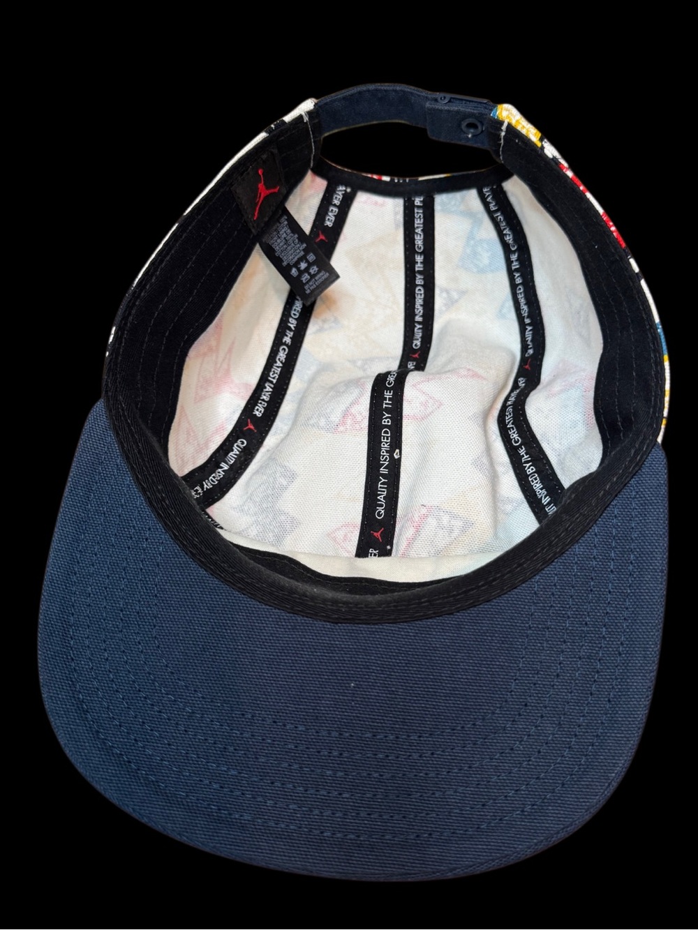 Jordan Jumpman AW84 Mountainside Adjustable 5-Panel Cotton Cap Hat - Picture 6 of 7